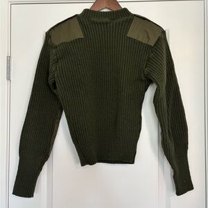 DSCP 100% Wool Military Valor Collection Sweater